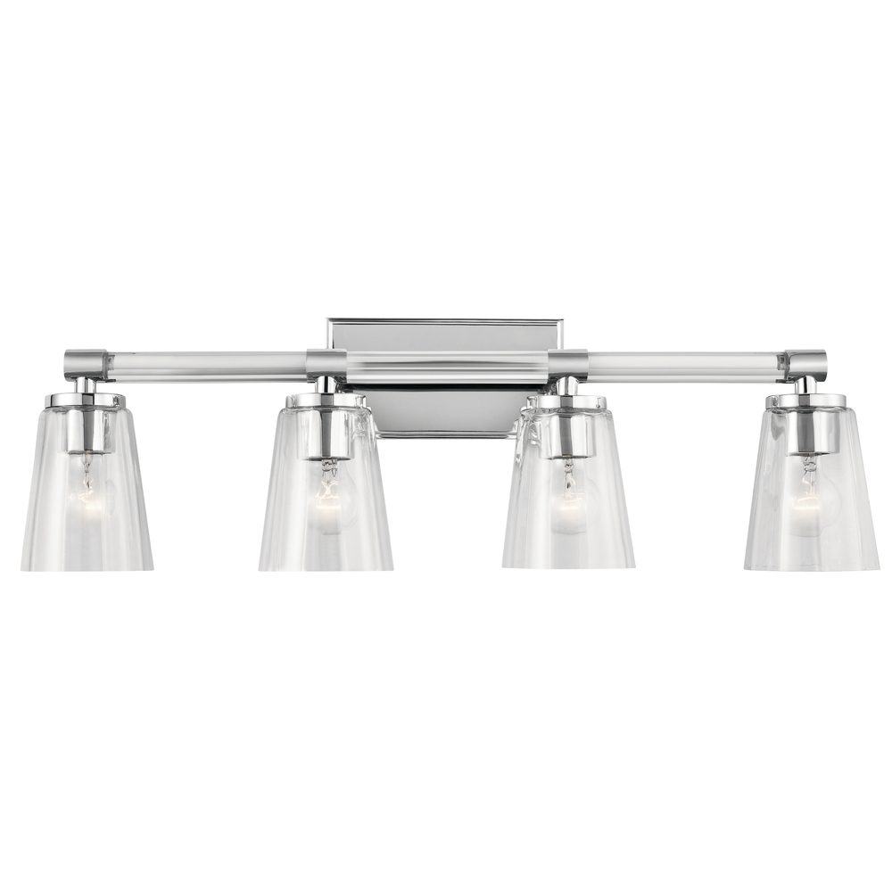 Audrea™ 4 Light Vanity Light Chrome