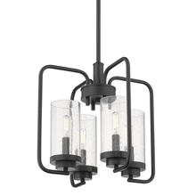 Golden 2380-4 BLK-SD - Holden 4 Light Chandelier