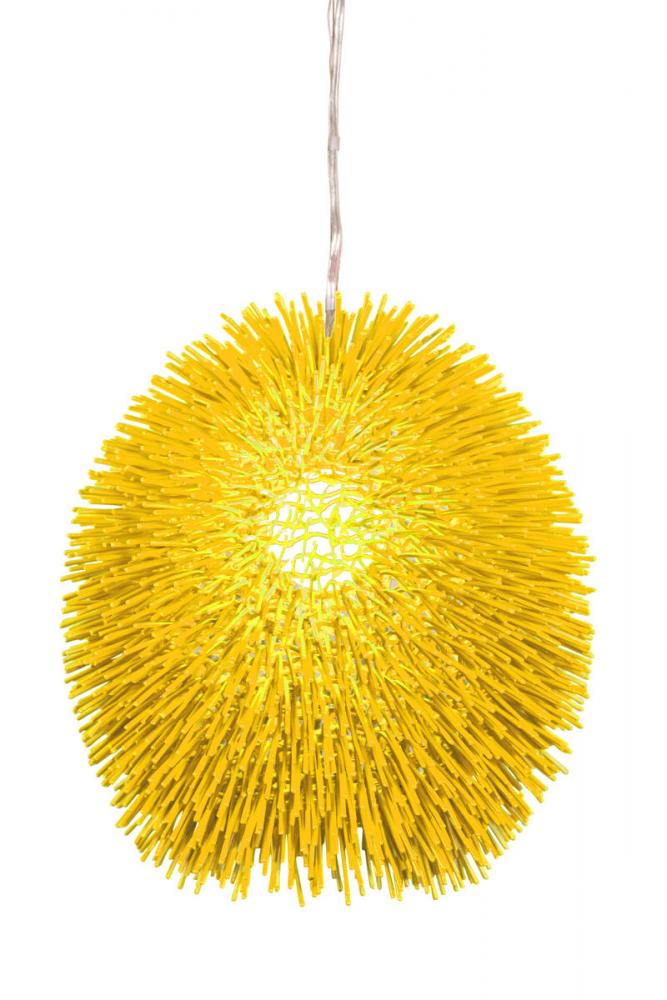 Urchin 1-Lt Pendant - Un-Mellow Yellow