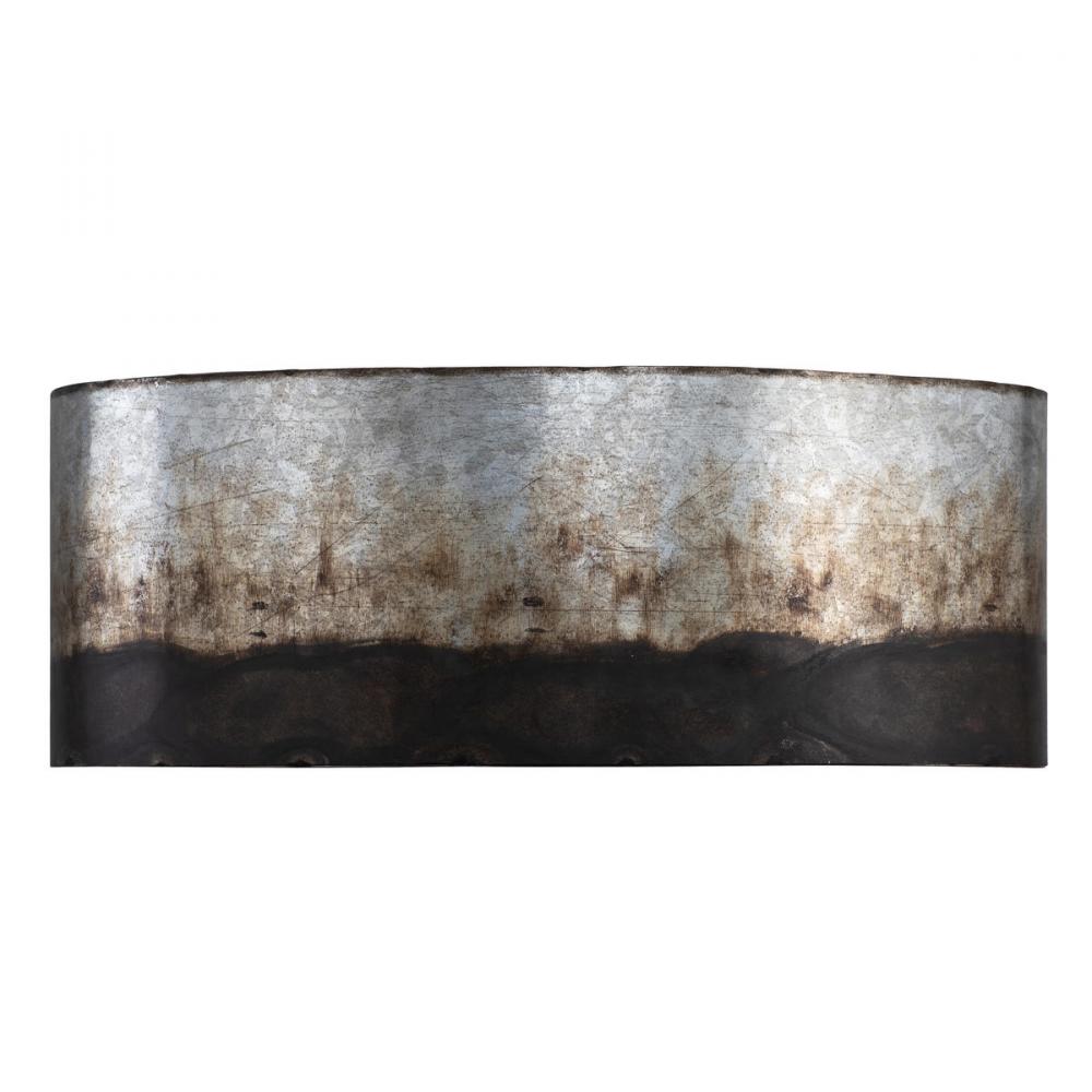 Cannery 2-Lt Bath - Ombre Galvanized
