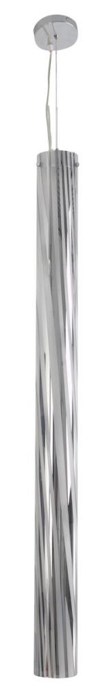 Chroman Empire 5-Lt Tall Cylinder Pendant - Chrome