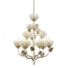 Varaluz 365C06ZG - Pinion 6-Lt Chandelier - Zen Gold