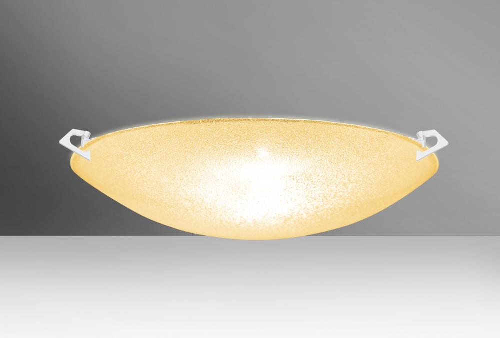 Besa Ceiling Sonya 17 White Gold Glitter 3x11W LED