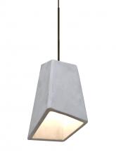 Besa Lighting 1XC-SKIPNA-LED-BR - Besa Skip Cord Pendant, Natural, Bronze Finish, 1x9W LED