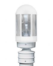 Besa Lighting 315153-POST - Costaluz 3151 Series Post White 1x75W A19