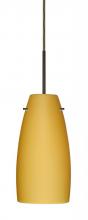 Besa Lighting 1JT-1512VM-BR - Besa Tao 10 Pendant Bronze Vanilla Matte 1x100W A19