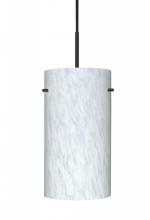 Besa Lighting 1VC-412019-BK - Besa Pendant Tondo 12 Black Carrera 1x150W A21