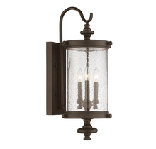 Savoy House 5-1221-40 - Palmer 3-Light Outdoor Wall Lantern in Walnut Patina