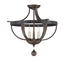 Savoy House 6-9540-3-196 - Alsace 3-Light Ceiling Light in Reclaimed Wood