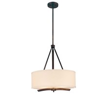 Savoy House 7-4107-3-245 - Three Light Chilmark Finish Drum Shade Pendant