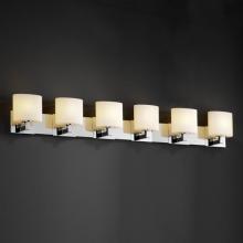  FSN-8926-15-OPAL-NCKL - Modular 6-Light Bath Bar