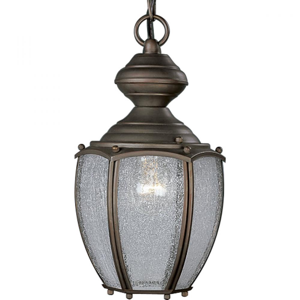 One Light Roman Bronze  Hanging Lantern