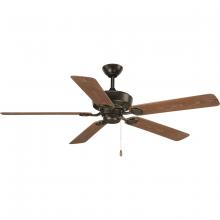 Progress P2562-20 - Lakehurst Collection 60" Indoor/Outdoor Five-Blade Ceiling Fan