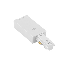 WAC US LLE-WT - L Track Live End Connector