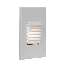 WAC US 4061-27WT - LED Low Voltage Vertical Louvered Step and Wall Light