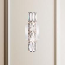 Schonbek 1870 A9950NR700224 - Verve 3 Light 110V Wall Sconce in Stainless Steel with Clear Crystals From Swarovski