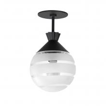 Maxim 12441CLFTBK - Copacabana-Semi-Flush Mount