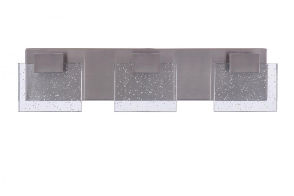 Alamere 3 Light LED Vanity in Brushed Polished Nickel