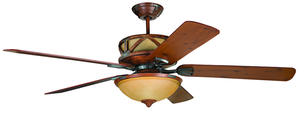 60" Ceiling Fan w/Blades & Light Kit