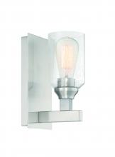 Craftmade 53161-BNK - Chicago 1 Light Wall Sconce in Brushed Polished Nickel