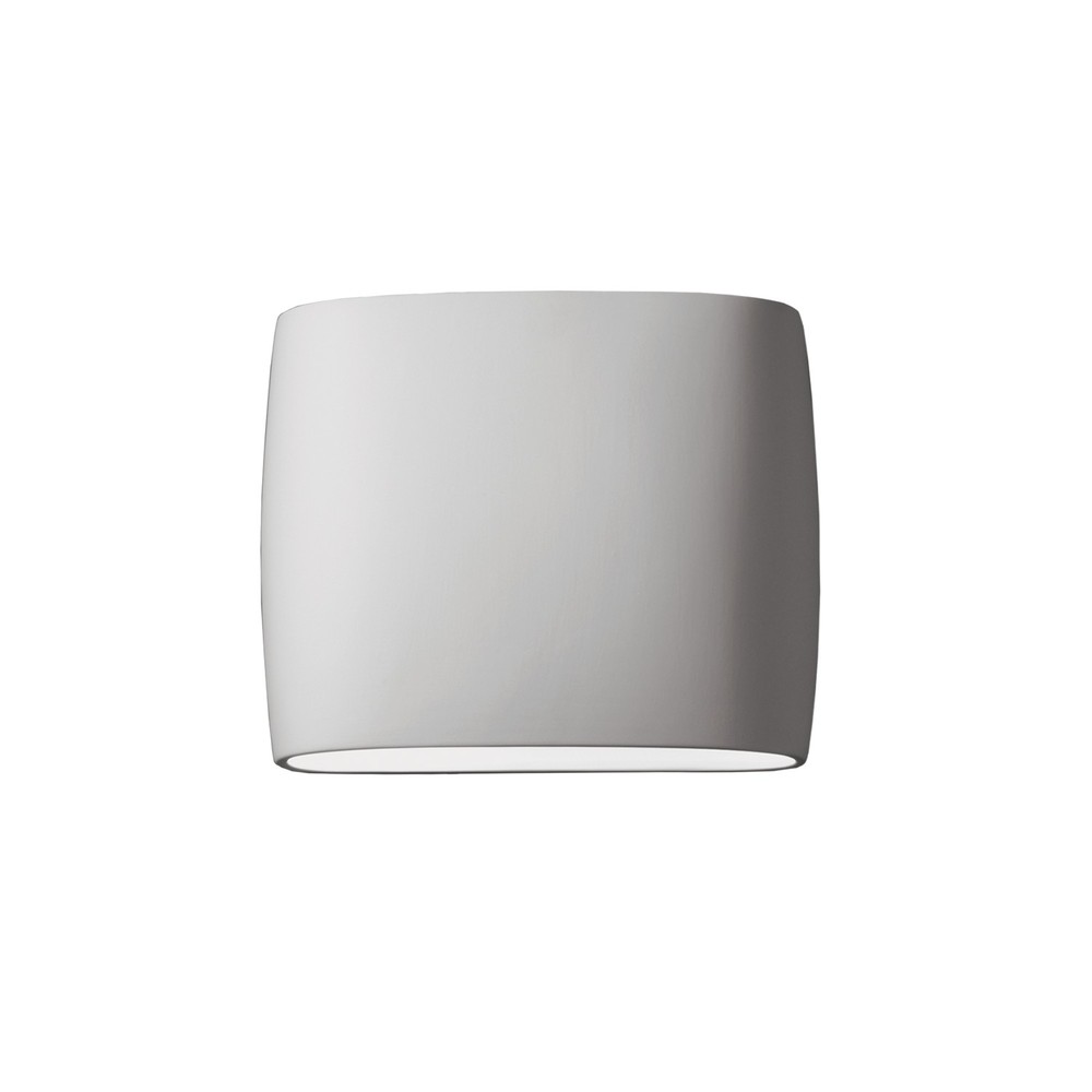 Wide ADA Oval Wall Sconce - Closed Top