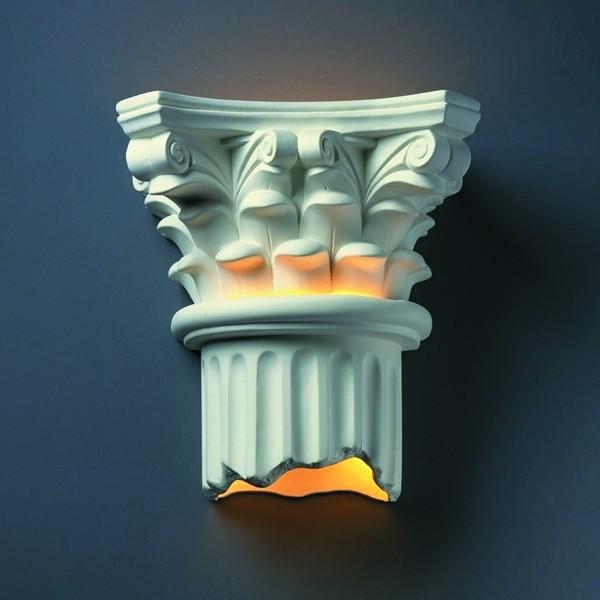 Corinthian LED Column - Open Bottom
