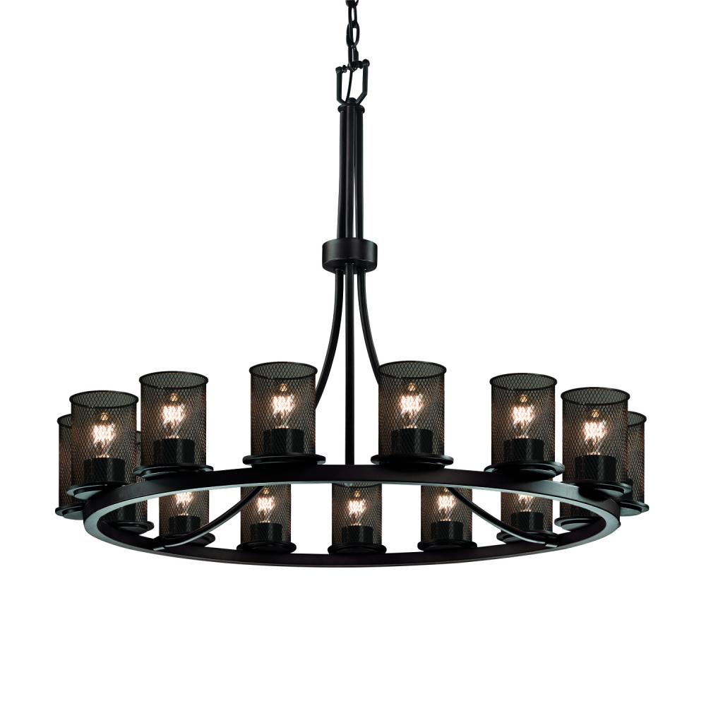 Dakota 15-Light 1-Tier Ring Chandelier