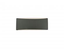 Justice Design Group CER-5765-PWGN - Medium ADA Tapered Arc Wall Sconce