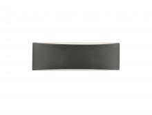 Justice Design Group CER-5767-PWGN - Large ADA Tapered Arc Wall Sconce