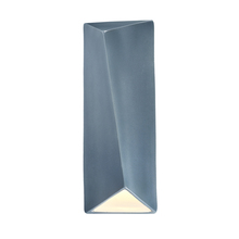 Justice Design Group CER-5897-MID - Large Diagonal Rectangle LED Wall Sconce (Closed Top)