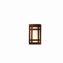 Justice Design Group CER-7485W-RRST - Small Craftsman Window - Open Top & Bottom (Outdoor)