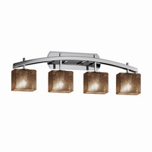 Justice Design Group FSN-8594-55-MROR-CROM - Archway 4-Light Bath Bar