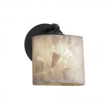 Justice Design Group ALR-8467-30-MBLK-LED1-700 - Bronx ADA 1-Light LED Wall Sconce