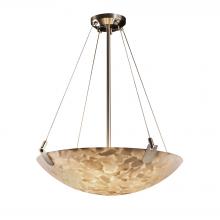 Justice Design Group ALR-9622-35-NCKL-LED5-5000 - 24" LED Pendant Bowl w/ U-Clips