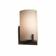 Justice Design Group FSN-5531-OPAL-DBRZ - Century ADA 1-Light Wall Sconce