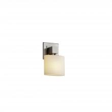 Justice Design Group FSN-8707-30-OPAL-NCKL-LED1-700 - Aero ADA 1-Light LED Wall Sconce (No Arms)