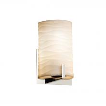 Justice Design Group PNA-5531-WAVE-CROM - Century ADA 1-Light Wall Sconce