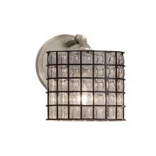 Justice Design Group WGL-8467-30-GRCB-NCKL - Bronx ADA 1-Light Wall Sconce