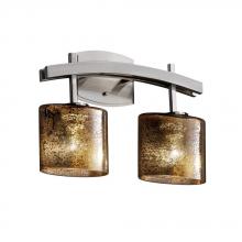 Justice Design Group FSN-8592-10-MROR-CROM - Archway 2-Light Bath Bar