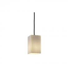 Justice Design Group FSN-8816-15-RBON-ABRS-RIGID - Small 1-Light Pendant