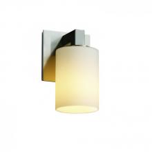 Justice Design Group FSN-8921-40-OPAL-DBRZ - Modular 1-Light Wall Sconce