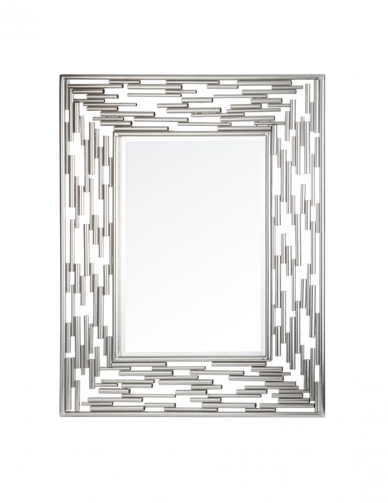Mariah Wall Mirror - Silver Leaf