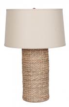 Mariana 130005 - One Light Beige Linen Shade Natural Table Lamp