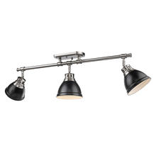 Golden 3602-3SF PW-BLK - Duncan Semi-Flush - Track Light