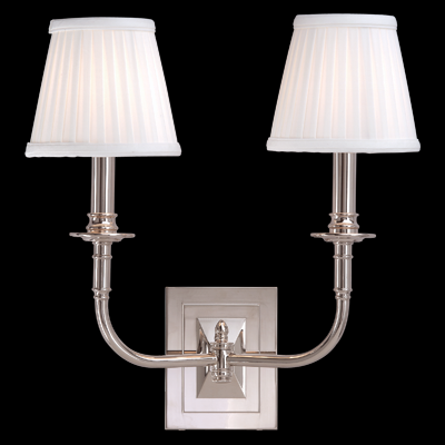 2 LIGHT WALL SCONCE