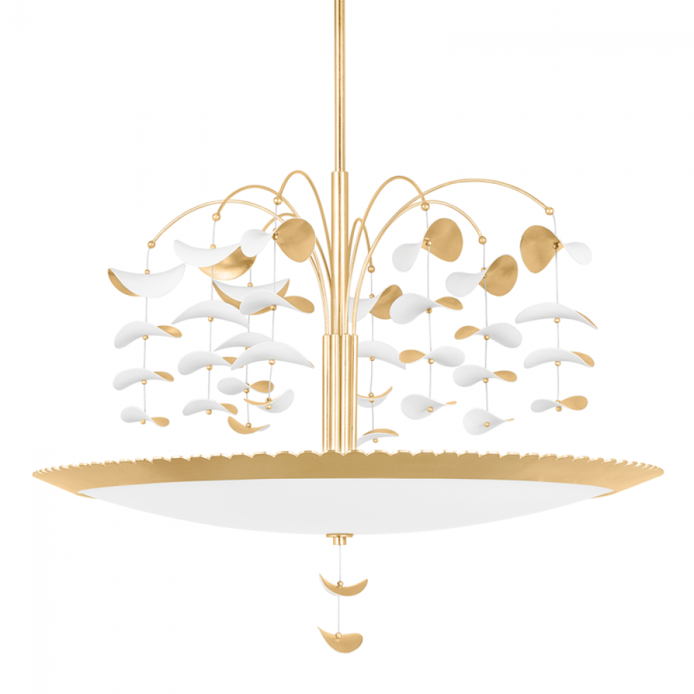 8 LIGHT LARGE CHANDELIER