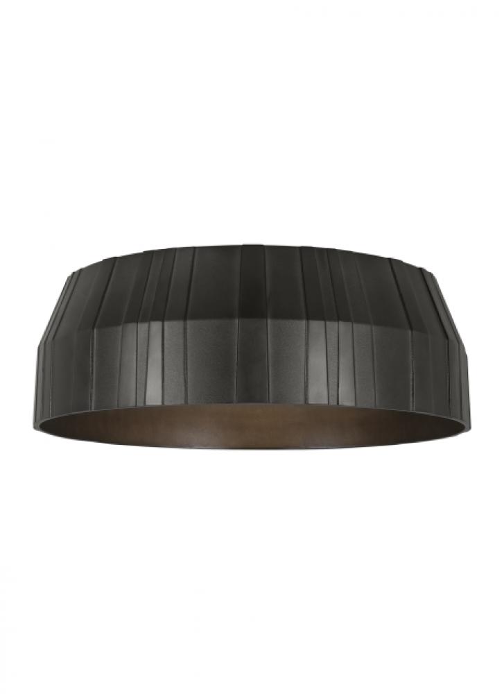 The Bling X-Large Damp Rated 1-Light Integrated Dimmable LED Ceiling Flushmount