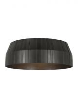 Visual Comfort & Co. Modern Collection CDFM18027PZ - The Bling X-Large Damp Rated 1-Light Integrated Dimmable LED Ceiling Flushmount