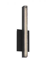 Visual Comfort & Co. Modern Collection MDWS18327B - The Serre Small 13-inch Damp Rated 1-Light Integrated Dimmable LED Task Wall Sconce