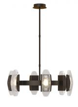 Visual Comfort & Co. Modern Collection 700WYT6MPZ-LED927 - Modern Wythe dimmable LED Medium Chandelier Ceiling Light in a Plated Dark Bronze finish